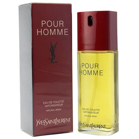 pour homme ysl eau de toilette vaporisateur 100 ml